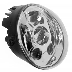 PartzBiz HD HW195210 - Hogworkz HW195210 Chrome V-Rod '02-'17 Replacement LED Headlight