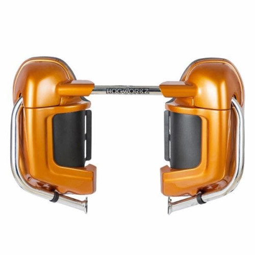 PartzBiz HD: 4414602-แฟริ่งล่าง Hogworkz พร้อมฮาร์ดแวร์ Harley Touring Amber Whisky | HW105009