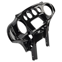 PartzBiz HD HW229108 - Hogworkz Unpainted Front Inner Speedometer Cowl Fairing Harley Touring '14-'18 | HW229101