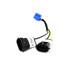 PartzBiz HD HW131133 - Hogworkz Wire Harness Adapter for LED Headlights Harley Road King 14-Up