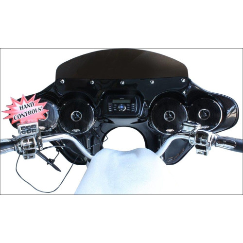 PartzBiz HD: 4414540-Hoppe 5566 Quick Detach Fairing พร้อมลำโพง Jenson JHD40BT FLHR ระบบควบคุมแฮนด์ | HDF-5566-RK-HC PartzBiz HD: 4414540-Hoppe 5566 Quick Detach Fairing พร้อมลำโพง Jenson JHD40BT FLHR ระบบควบคุมแฮนด์ | HDF-5566-RK-HC