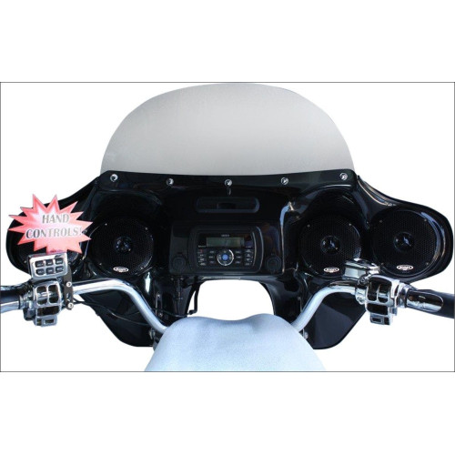 PartzBiz HD: 4414550-Hoppe Mediazilla Quick Detach Fairing Speakers JHD40BT FLHR พร้อมระบบควบคุมแฮนด์ | HDF-RK-MZ-HC PartzBiz HD: 4414550-Hoppe Mediazilla Quick Detach Fairing Speakers JHD40BT FLHR พร้อมระบบควบคุมแฮนด์ | HDF-RK-MZ-HC