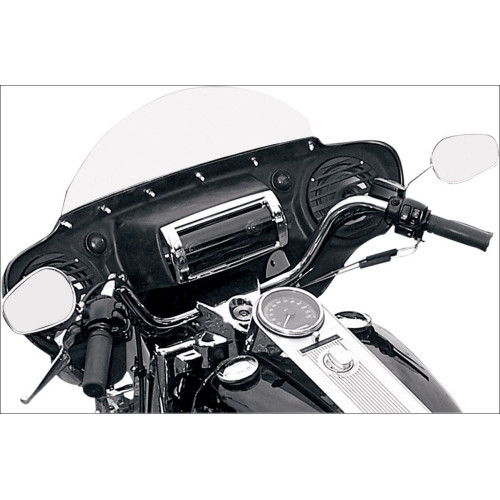 PartzBiz HD: 4414525-Hoppe Sportzilla Quick Detach Fairing w/ Speakers & Jenson FLHR | HDF-SPTZ-RK