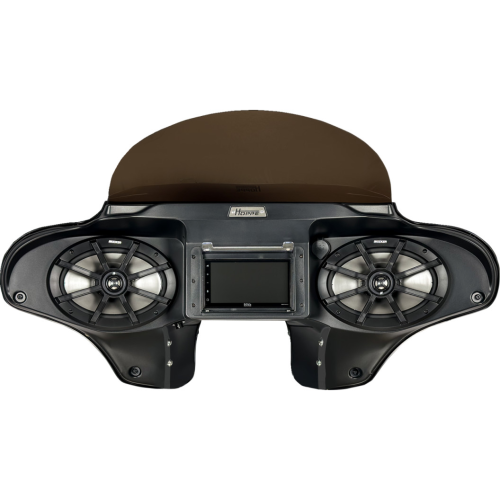 PartzBiz HD: 4414530-ชุดแฟริ่งหน้าจอสัมผัส Hoppe 6 X 9 ลำโพง 6” X 9” สองตัว 4 Harley 99-23 FLHR/FLHRXS | HPKT-1056A