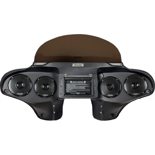 PartzBiz HD: 4414531-ชุดแฟริ่งหน้าจอสัมผัส Hoppe Quadzilla Four ลำโพง 5” 4 Harley 99-23 FLHR | HPKT-1054A