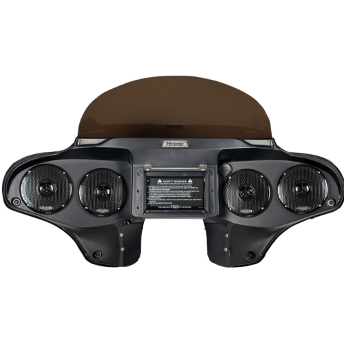 PartzBiz HD: 4414532-แฟริ่งหน้าจอสัมผัส Hoppe Quadzilla; ลำโพง 5 นิ้ว 4 ตัว 4 Harley 15-23 FLRT | เอชพีเคที-1057เอ