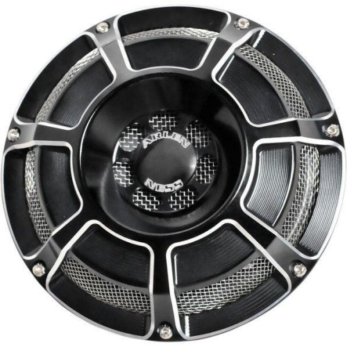 PartzBiz HD: 4414494-Arlen Ness Beveled Gloss Black 110db Horn สำหรับ Harley 91-15 Sportster XL รุ่น | 70-218