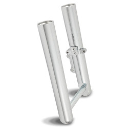 PartzBiz HD AN06-560 - Arlen Ness Hot Fork Legs Lower Sliders Smooth Chrome Harley Softail 07-10 FXST | 06-560 PartzBiz HD AN06-560 - Arlen Ness Hot Fork Legs Lower Sliders Smooth Chrome Harley Softail 07-10 FXST | 06-560