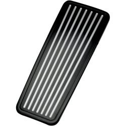PartzBiz HD DS22020141 - Pro One 1 Ball-milled Black Dash Insert For Harley FLHT FLHTC FLTR 08-15 | 908345B