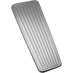 PartzBiz HD DS22020140 - Pro One 1 Ball-milled Chrome Dash Insert For Harley FLHT FLHTC FLTR 08-15 | 908345