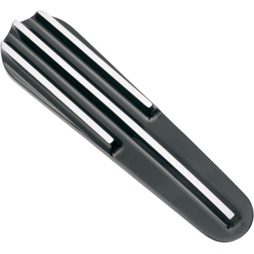 PartzBiz HD: 4414442-Covingtons Customs Finned Black Dash ใส่ฝาครอบ Harley FLHX FLTRX 08-17 | C1252-B