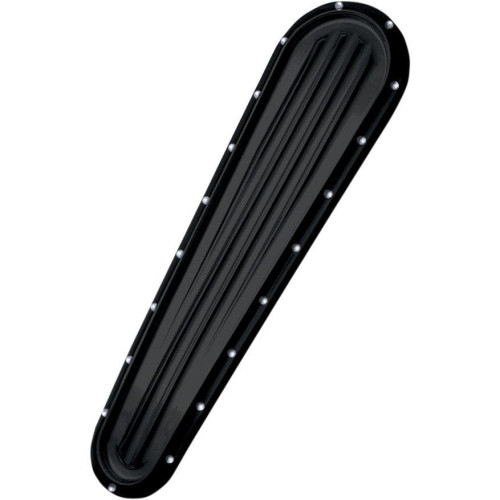 PartzBiz HD: 4414445-Covingtons Customs Dimpled Black Dash Insert Cover Harley FLHX FLTRX 08-17 | C1253-บี