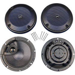 PartzBiz HD HURK-6582TW-XRP - J&M 6.58" ROCKCKER XRP Rear Trunk Speaker Kit w/ Tweeters Harley Touring 14-Up
