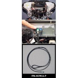 PartzBiz HD FPA-HCFM14-P - J&M FPA-HCFM14-P FLEXPOWER In-Fairing AM/FM/WB Antenna Harley 14-18 Ultra Street Glide