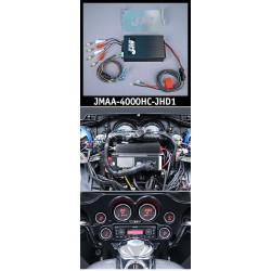PartzBiz HD JMAA-4000HC-JHD1 - J&M JMAA-4000HC-JHD1 Performance 400w 4-CH Amp Kit 98-13 Harley Batwing Street Electra Glide Jensen HD1BT | JMAA-3600HC-JHD1 Touring Bagger Dresser