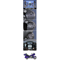 PartzBiz HD PSXK-400SP4-16RU - J&M Performance Series 4 Speaker 400 Watt Amp Kit 16-18 Harley Road Glide FLTR/U | PSXK-400SP4-16RU PartzBiz HD PSXK-400SP4-16RU - J&M Performance Series 4 Speaker 400 Watt Amp Kit 16-18 Harley Road Glide FLTR/U | PSXK-400SP4-16RU