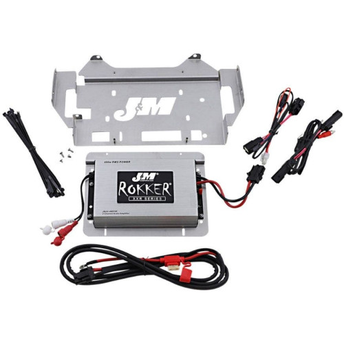 PartzBiz HD: 4414409-J&M 400w 2-CH Amplifier Kit Harley Infotainment Street Glide Ultra 14-20 PartzBiz HD: 4414409-J&M 400w 2-CH Amplifier Kit Harley Infotainment Street Glide Ultra 14-20