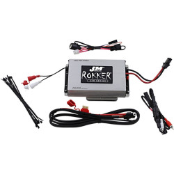 PartzBiz HD JAMP-400HR15ST5 - J&M ROKKER 400W 2 Channel Amplifier Kit Harley Infotainment Road Glide 15-20 PartzBiz HD JAMP-400HR15ST5 - J&M ROKKER 400W 2 Channel Amplifier Kit Harley Infotainment Road Glide 15-20