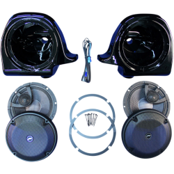 PartzBiz HD HL13-6582TW-XRP - J&M ROKKER XRP 6.58 Fairing Speaker Kit Hi-Output Tweeter Harley Electra G 06-13 PartzBiz HD HL13-6582TW-XRP - J&M ROKKER XRP 6.58 Fairing Speaker Kit Hi-Output Tweeter Harley Electra G 06-13