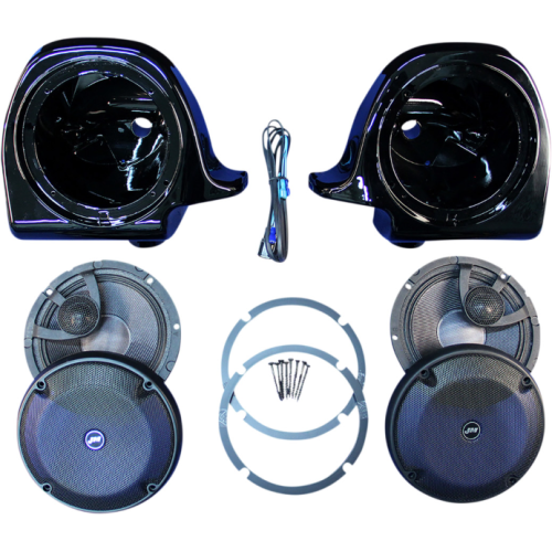 PartzBiz HD: 4414370-J&M ROKKER XRP 6.58 Fairing Speaker Kit Hi-Output Tweeter Harley Electra G 06-13