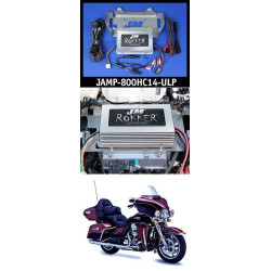 PartzBiz HD JAMP-800HC14-ULP - J&M ROKKER XXRP 800w วัตต์ 4 Channel DSP ชุดแอมป์แบบตั้งโปรแกรมได้ 14-20 Harley Ultra JAMP-800HC14-ULP 4405-0636 44050636 ดีที่สุดสำหรับ davidson อัพเกรดระบบเสียงเครื่องขยายเสียง PartzBiz HD JAMP-800HC14-ULP - J&M ROKKER XXRP 800w วัตต์ 4 Channel DSP ชุดแอมป์แบบตั้งโปรแกรมได้ 14-20 Harley Ultra JAMP-800HC14-ULP 4405-0636 44050636 ดีที่สุดสำหรับ davidson อัพเกรดระบบเสียงเครื่องขยายเสียง