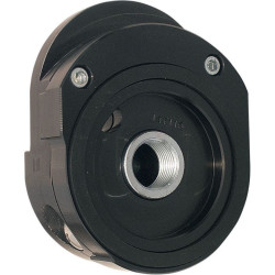 PartzBiz HD DS07130031 - Jagg 4700 Black Oil Filter Adapter w/ Automatic thermostat Harley davidson Twin Cam softail touring oil cooler install system kit 0713-0031 07130031
