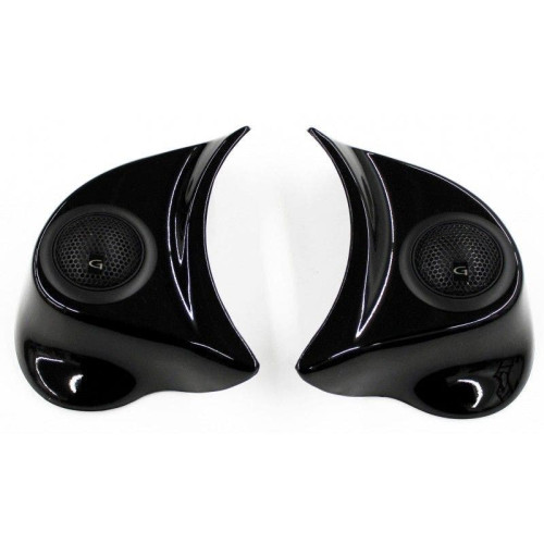 PartzBiz HD: 4414291-Jarz Gloss Black Pods W/ Tweeter Complete Kit 14-17 รุ่น Batwing Fairing PartzBiz HD: 4414291-Jarz Gloss Black Pods W/ Tweeter Complete Kit 14-17 รุ่น Batwing Fairing