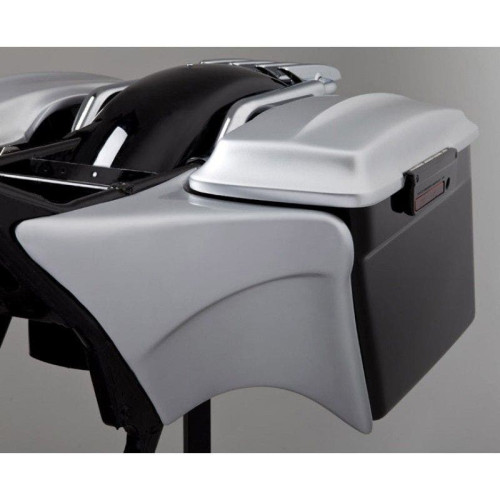 PartzBiz HD: 4414273-Jim Nasi Bagger Side Covers For Stretched Harley Davidson Saddlebags Flh Flt 1997-2008 | 2002307 PartzBiz HD: 4414273-Jim Nasi Bagger Side Covers For Stretched Harley Davidson Saddlebags Flh Flt 1997-2008 | 2002307
