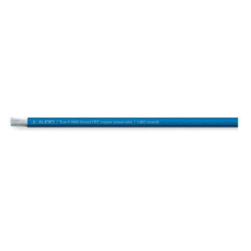PartzBiz HD: 4414260-JL Audio 100ft Spool of Translucent Blue Power Wire; 4 AWG PartzBiz HD: 4414260-JL Audio 100ft Spool of Translucent Blue Power Wire; 4 AWG
