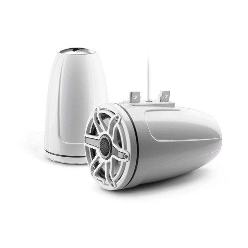 PartzBiz HD: 4414184-JL Audio 7.7-Inch Enclosed Tower Coaxial System Gloss White Enclosure Sport Grille PartzBiz HD: 4414184-JL Audio 7.7-Inch Enclosed Tower Coaxial System Gloss White Enclosure Sport Grille