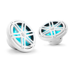 PartzBiz HD JL-M3-770X-S-Gw-i - JL Audio 7.7-Inch Marine Coaxial Speakers Gloss White Sport Grille W/RGB LED PartzBiz HD JL-M3-770X-S-Gw-i - JL Audio 7.7-Inch Marine Coaxial Speakers Gloss White Sport Grille W/RGB LED