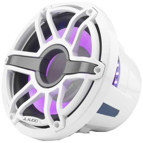 PartzBiz HD: 4414121-JL Audio M6 10 ” Marine Subwoofer w/LED Light - Free Air - สีขาวกลอส