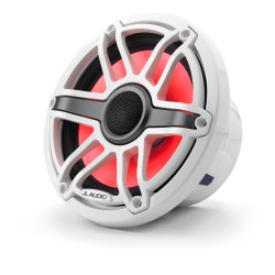 PartzBiz HD JL-M6-770X-S-GwGw-i - JL Audio M6 7.7-inch Marine LED Coaxial Speaker Set w/ White Sport Grilles PartzBiz HD JL-M6-770X-S-GwGw-i - JL Audio M6 7.7-inch Marine LED Coaxial Speaker Set w/ White Sport Grilles