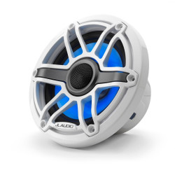 PartzBiz HD JL-M6-650X-S-GwGw-i - JL Audio M6 LED 6.5 inch Marine Coaxial Speaker Set White Sport Grilles PartzBiz HD JL-M6-650X-S-GwGw-i - JL Audio M6 LED 6.5 inch Marine Coaxial Speaker Set White Sport Grilles