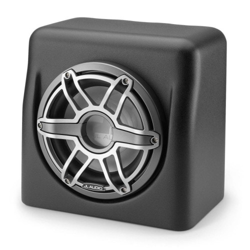 PartzBiz HD: 4414087-JL Audio Single M6-10W Matte Black Sealed Enclosure Titanium Sport Grille PartzBiz HD: 4414087-JL Audio Single M6-10W Matte Black Sealed Enclosure Titanium Sport Grille