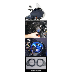 PartzBiz HD RRPA-RGSPA - J&M Fairing Speaker Adapter Plate Kit For 98-13 Harley Roadglide | RRPA-RGSPA