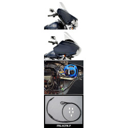 PartzBiz HD FPA-HCFM-P - J&M Flexpower Passive Am/Fm/Wb Antenna Harley-Davidson Classic/Roadglide 1989-2013  | FPA-HCFM-P