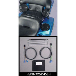 PartzBiz HD HSDR-7252-ISCH - J&M REAR Speaker In-Series Wiring kit 06-13 Harley w/Pods & Bags Speakers | HSDR-7252-ISCH PartzBiz HD HSDR-7252-ISCH - J&M REAR Speaker In-Series Wiring kit 06-13 Harley w/Pods & Bags Speakers | HSDR-7252-ISCH