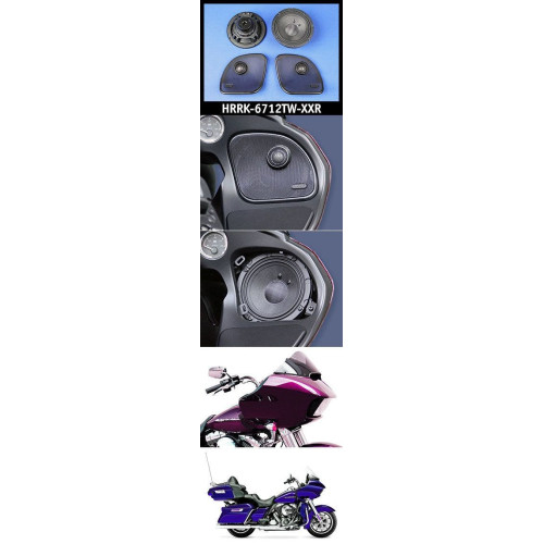 PartzBiz HD: 4414036-J&M ROKKER XXR 6.71 ลำโพงแฟริ่ง High-Output Grill Tweeters 15-18 FLTR | HRRK-6712TW-XXR