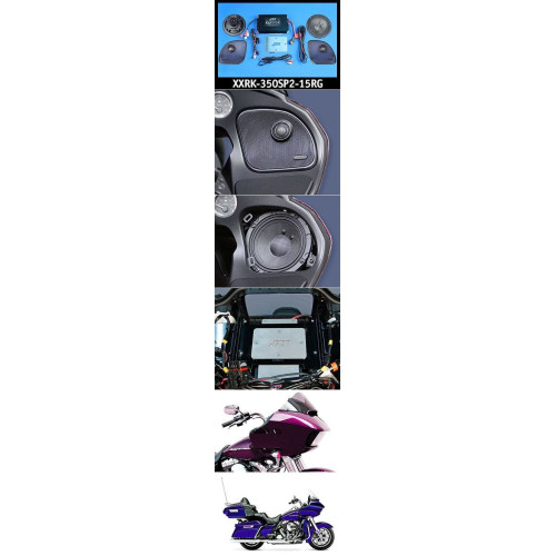 PartzBiz HD: 4414037-J&M ROKKER XXR EXTREME 350w 2-Speaker Amplifier Install Kit 14-18 Harley FLTR/U | XXRK-350SP2-15RG PartzBiz HD: 4414037-J&M ROKKER XXR EXTREME 350w 2-Speaker Amplifier Install Kit 14-18 Harley FLTR/U | XXRK-350SP2-15RG