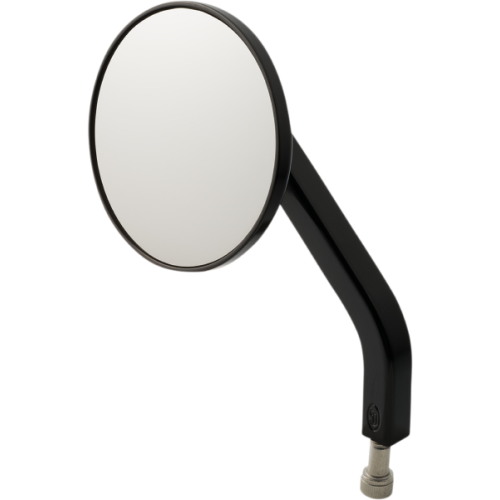 PartzBiz HD: 4414051-Joker Machine 03-051-1R Black Right Only No. 7 Solid 3-1/4 Round Mirror Harley