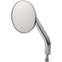 PartzBiz HD DS06401511 - Joker Machine 03-051-3L Chrome Left Only No. 7 Solid 3-1/4 Round Mirror Harley