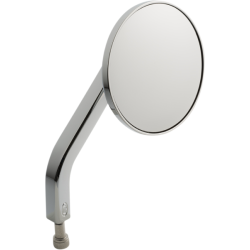 PartzBiz HD DS06401512 - Joker Machine 03-051-3R Chrome Right Only No. 7 Solid 3-1/4 Round Mirror Harley