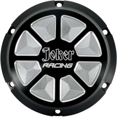 PartzBiz HD: 4414004-ฝาครอบ Joker Machine Black Joker Racing Derby สำหรับ Harley Sportster XL 04-15 | 10-692B