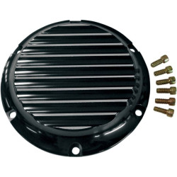 PartzBiz HD DS11070167 - ฝาครอบ Joker Machine Black Finned Derby สำหรับ Harley Sportster XL 04-15 | 10-690B PartzBiz HD DS11070167 - ฝาครอบ Joker Machine Black Finned Derby สำหรับ Harley Sportster XL 04-15 | 10-690B