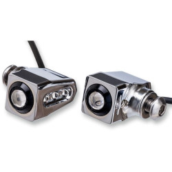 PartzBiz HD DS20201423 - Joker Machine Chrome Single Rat Eye Amber LED ไฟเลี้ยว Harley & Metric | 05-206-เอซี PartzBiz HD DS20201423 - Joker Machine Chrome Single Rat Eye Amber LED ไฟเลี้ยว Harley & Metric | 05-206-เอซี
