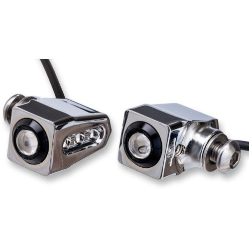 PartzBiz HD: 4413959-Joker Machine Chrome Single Rat Eye Amber LED ไฟเลี้ยว Harley & Metric | 05-206-เอซี PartzBiz HD: 4413959-Joker Machine Chrome Single Rat Eye Amber LED ไฟเลี้ยว Harley & Metric | 05-206-เอซี