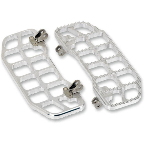 PartzBiz HD: 4413928-แผ่นปูพื้นหยักอลูมิเนียม Joker Machine สำหรับ Harley FL Touring / Softail - 08-640-1