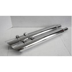 PartzBiz HD JFB-JAC31230MC134-17 - Jones Exhaust Full Boar Slash Down Slip-On Muffler 1.75" Baffle Harley FLH 2017 | JAC31230MC134-17 PartzBiz HD JFB-JAC31230MC134-17 - Jones Exhaust Full Boar Slash Down Slip-On Muffler 1.75" Baffle Harley FLH 2017 | JAC31230MC134-17