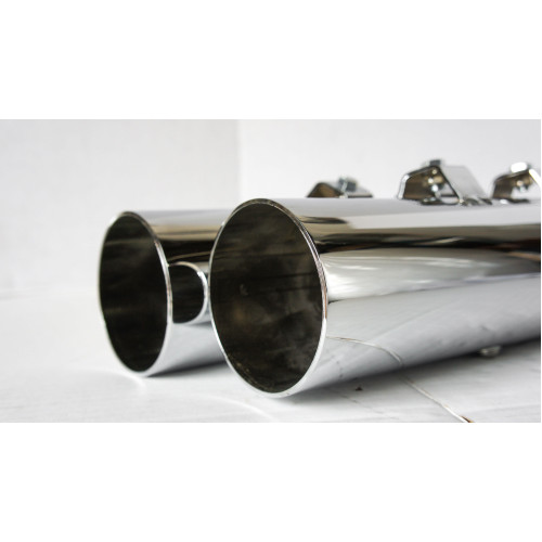 PartzBiz HD: 4413945-Jones Exhaust Full Boar Straight Cut Slip-On Muffler 2.5" Baffle Harley FL 95-16 | JPT31230MC250 PartzBiz HD: 4413945-Jones Exhaust Full Boar Straight Cut Slip-On Muffler 2.5" Baffle Harley FL 95-16 | JPT31230MC250